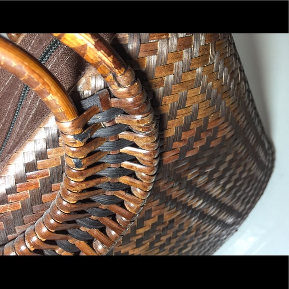 bagwerks Handbags - Bagwerks Woven Straw Hippie Boho Bag